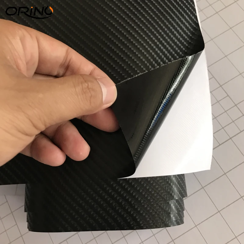 Black 4D Carbon Fiber Vinyl Film-7