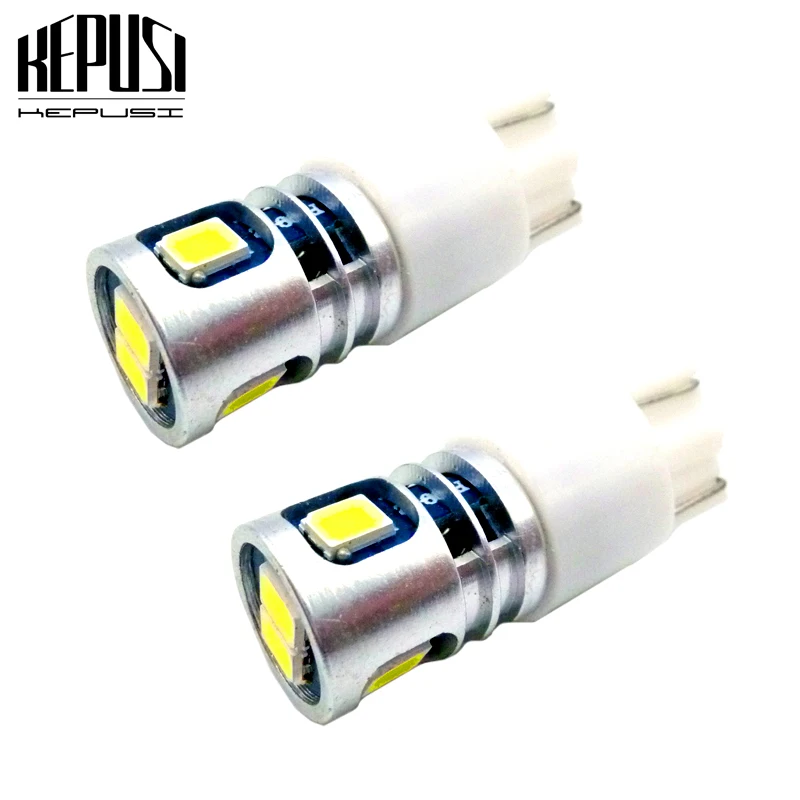 

2x CANBUS T10 W5W 194 168 LED Car Interior Light 2835 Chip Map Lamp Dome Bulb Exterior License Plate Light White 12V 24V