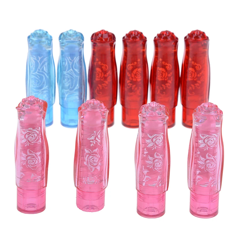 2pcs/lot Creative Cute Kawaii Lipstick Rubber Eraser For Kids Gift Stationery (Random Color)