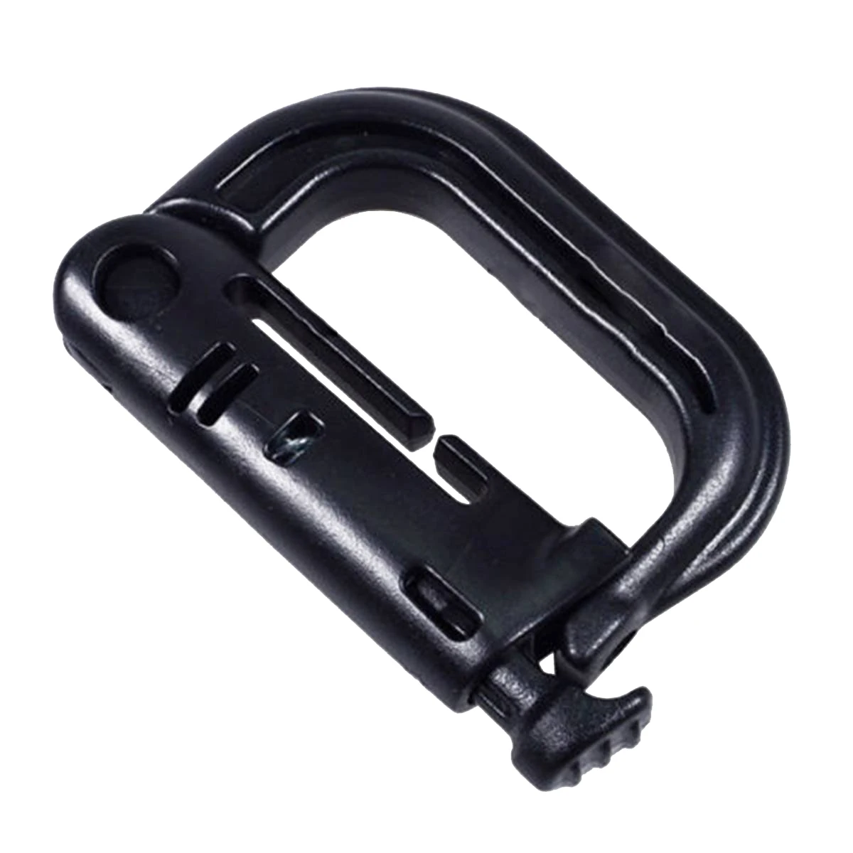 Set of 4 D Carabiner Pressure strong clip tactical backpack shackle