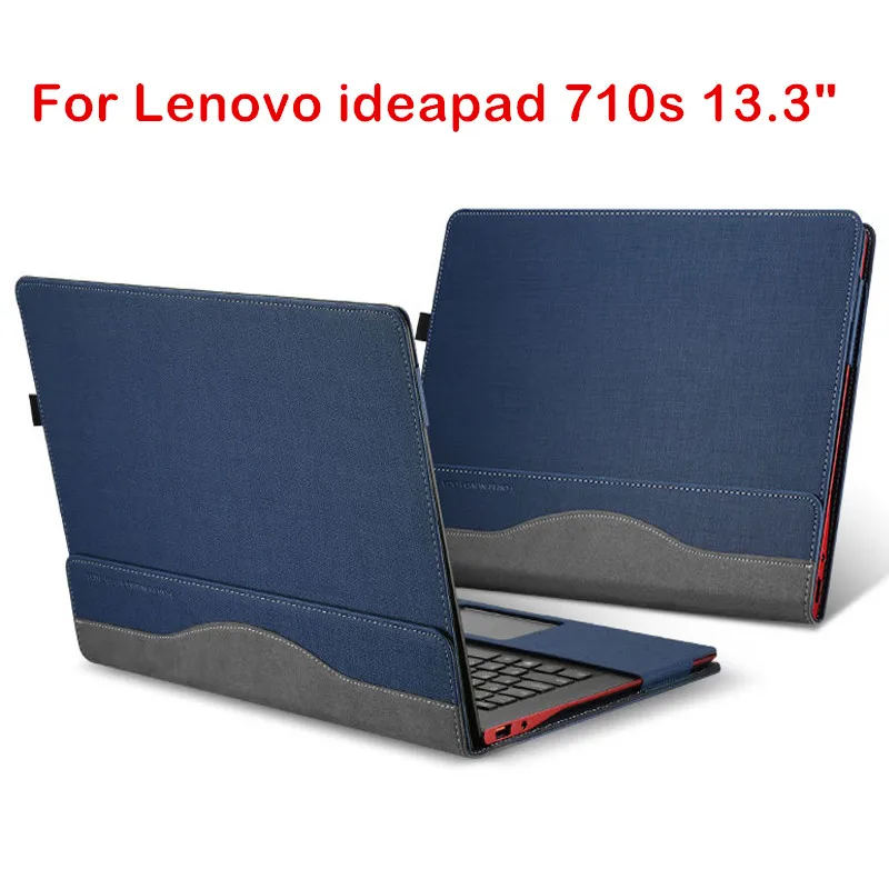 

Detachable Cover For Lenovo IdeaPad 710S 13.3 Inch Laptop Sleeve Case PU Leather Protective Skin Gift