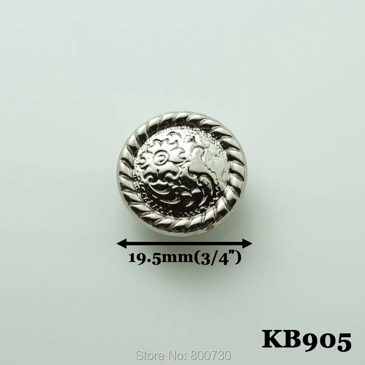 KB905) 10 шт. 3/4 ''(2,0 см) в западном стиле Недоуздка с круглым сечением для кроссовок кожаное Кончо