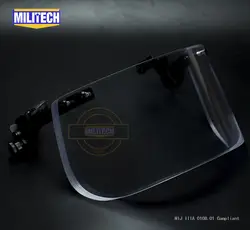 MILITECH NIJ 0108,01 IIIA 3A щит баллистической защиты для ACH fast Тактический шлем бронешлем с забралом пуленепробиваемые маска для шлемов