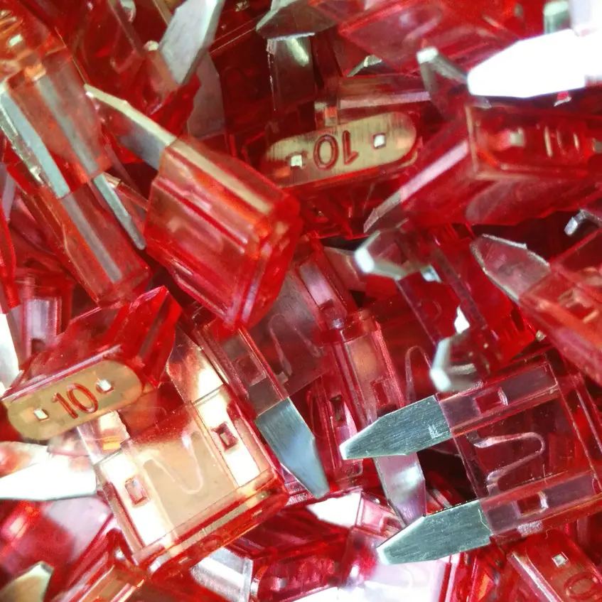 Купить 80 шт. мин автоматический предохранитель 5А 7,5 а 10А 15а 20А ...