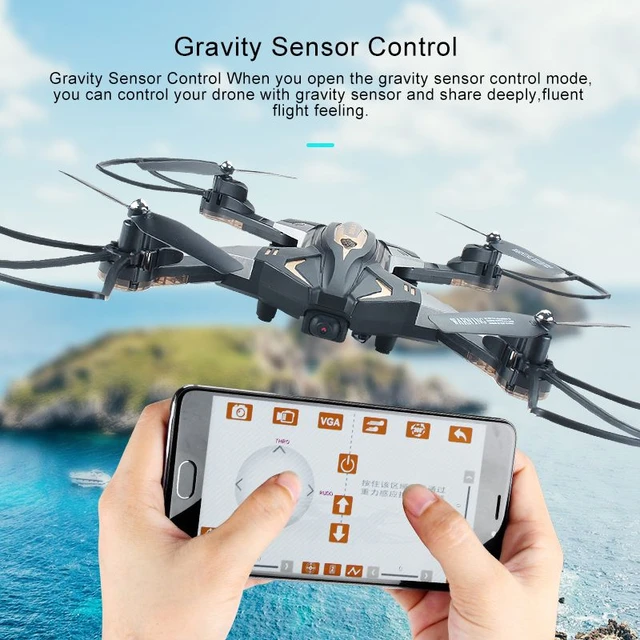 $US $63.46 TK L600 Mini Camera Drone Optical Flow Positioning Quadcopter Foldable Wifi FPV Drone FSWB Altitude