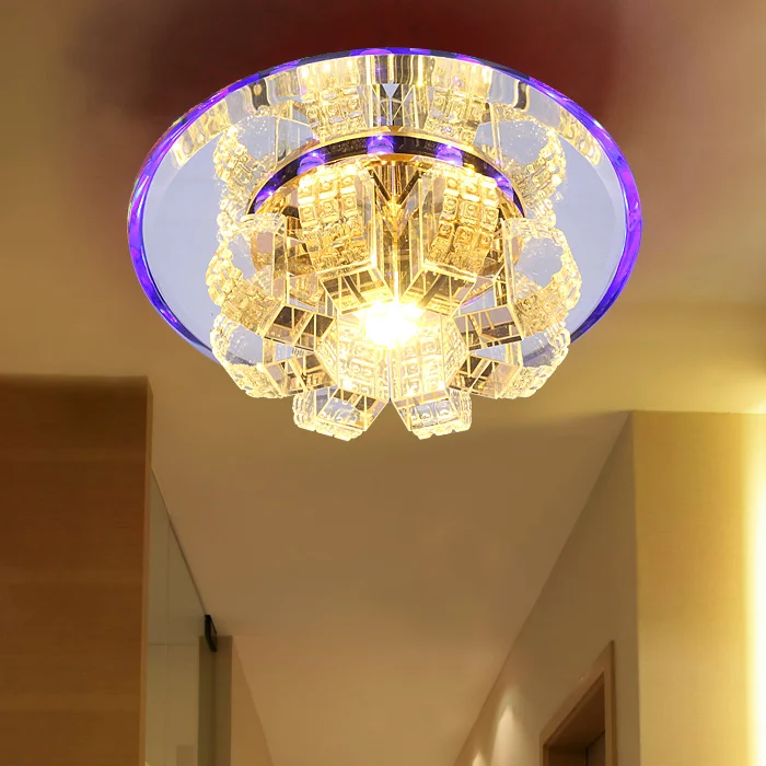 

LED corridor hole lamp ceiling lamp 1Pc Crystal lights porch lamp SD123