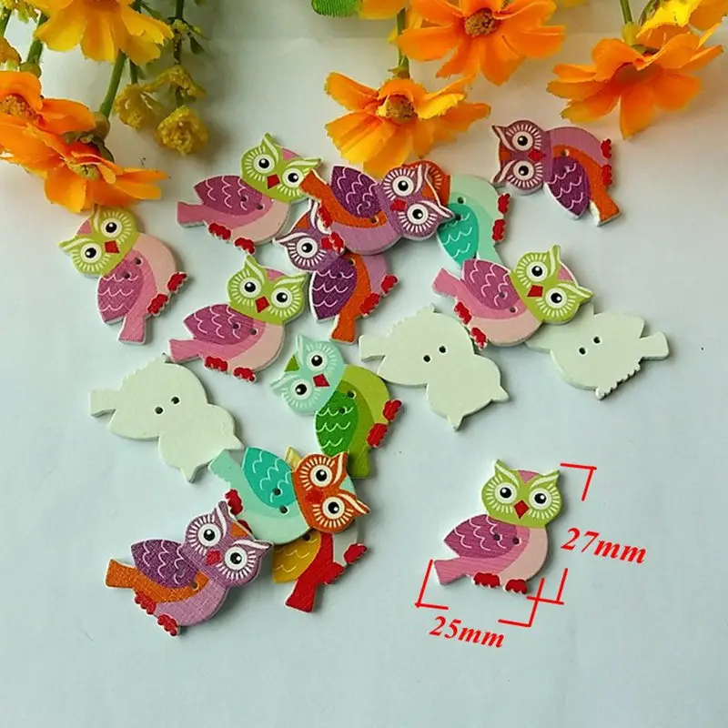40 шт. аксессуары для рукоделия шитья и скрапбукинга|wooden buttons|buttons for craftnatural wood buttons |