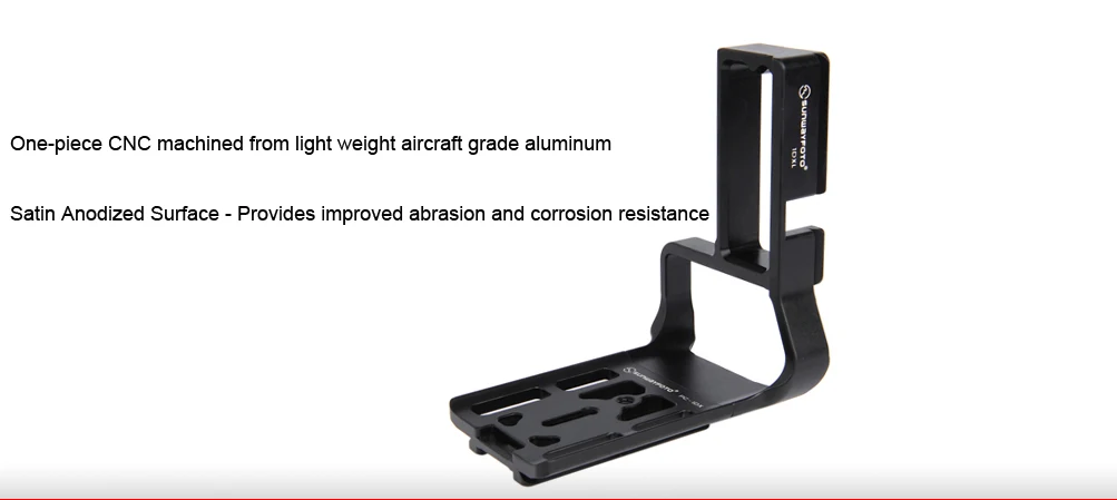 SUNWAYFOTO PCL-1DXII Штативная головка БЫСТРОРАЗЪЕМНАЯ пластина для 1 DXII Штативная головка l-кронштейн специальная пластина алюминиевый