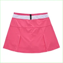 Быстросохнущая теннисная юбка со встроенным шорты кроссовки для бега, йоги юбка анти-воздействия