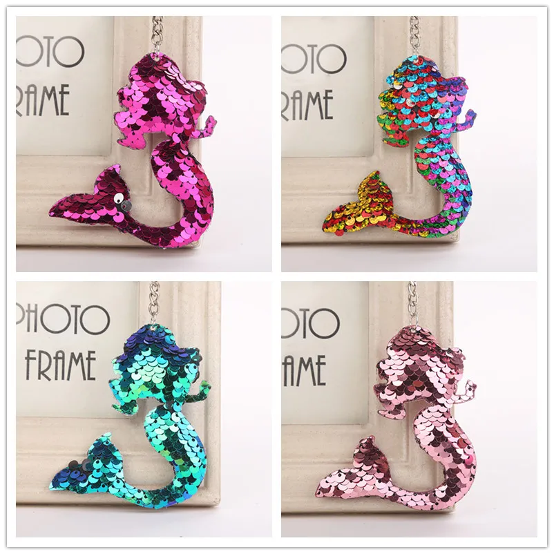 

Mermaid Party Sequin KeyChain Baby Shower Flamingo Unicorn Birthday Party Decorations Kids Adult Event Wedding Favors and Gifts