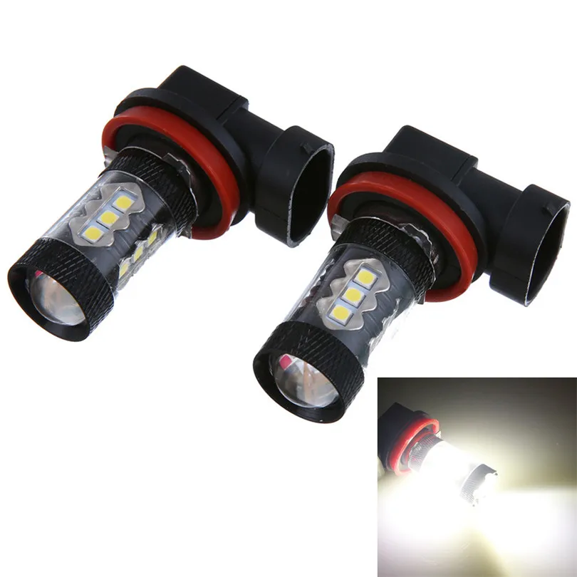 

2016 New 2PC 3030 80W H8 H11 High Power Led Car Fog Lights wholesale A2000