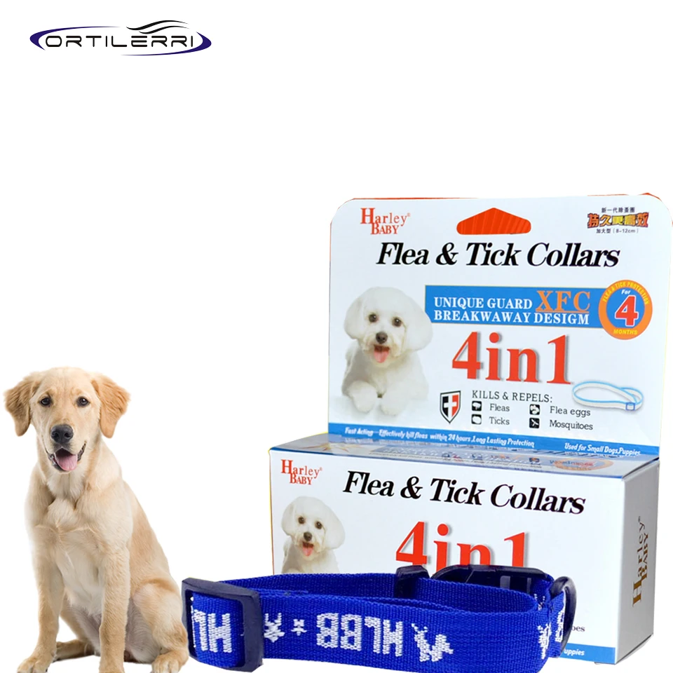 Ortilerri Non toxic Anti Flea Tick Large Pet Collar Adjustable