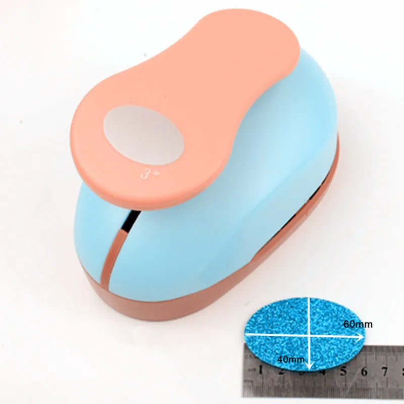 free shipping 3 quot 60 40mm oval shaped foam paper graph 3 hole punch graph paper