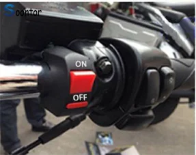 Переключатель Рог поворотники On/Off светильник 12V мотоцикл niversal Обувь для езды на