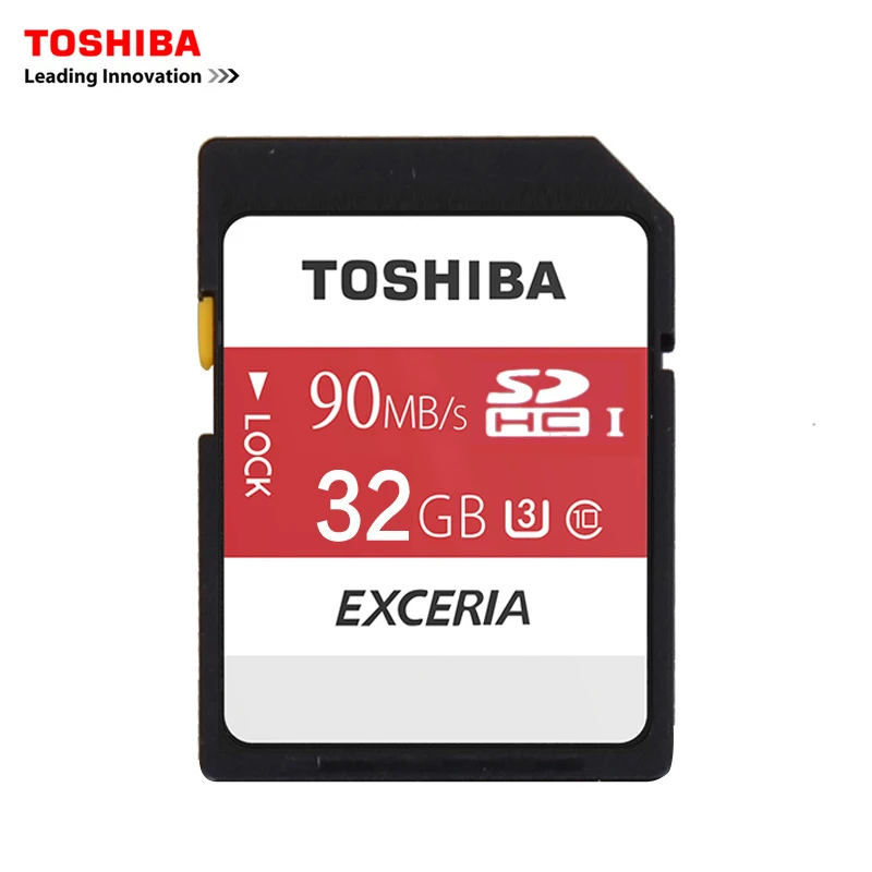 Toshiba SD Memory Card UHS U3 32GB 90MB/s 600x 32G SDHC SD Card 32gb