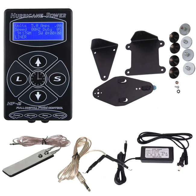 

Hurricane Digital Tattoo Machine Power Clip Cord Foot Pedal