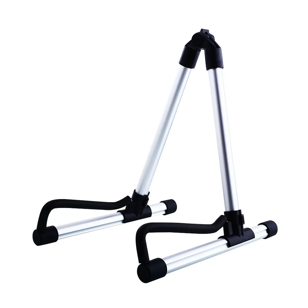 Baratos XFDZ 2016 gran oferta nuevo plegable guitarra eléctrica acústica soporte de pie suelo Universal