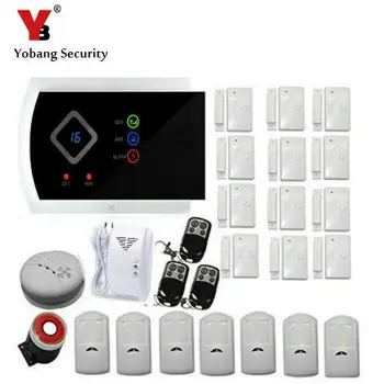 

YobangSecurity Wireless Home Security Alarm System DIY Kit with Auto Dial Android IOS APP Control Russian Spanish Italian Slovak