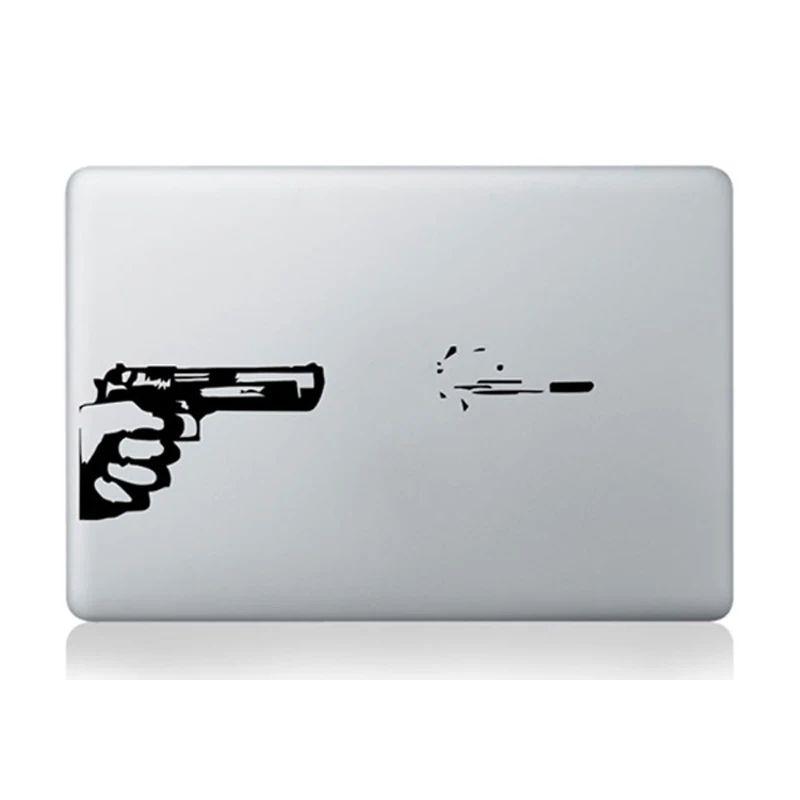 Черная частичная наклейка на ноутбук для Mac book Pro Air retina 13 15 11 дюймов, Виниловая наклейка на ноутбук для MAC book, чехол
