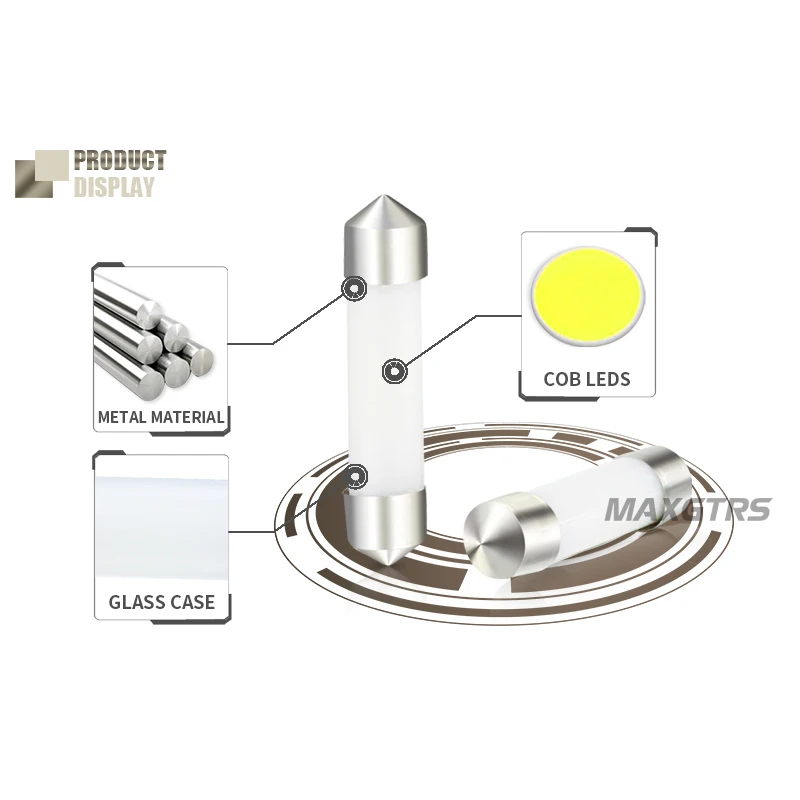 5 шт. Автомобильные светодиодные лампы C5W 31 мм 36 39 41 мм|led light for bicycle|lens unitled glass lens |