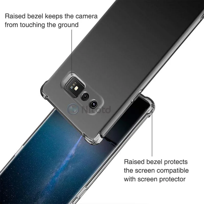 Nicotd Shockproof Case for Samsung Galaxy Note 9 8 S8 S9 Plus Soft Silicone Phone Cases for Samsung Note9 8 S8+ S9+ Back Cover (2)