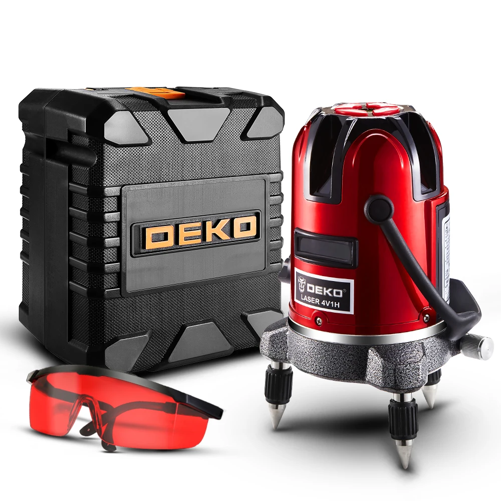 Factory outlet DEKO LL58 5 линий 6 точек вертикальные и горизонтальные Self лазер для