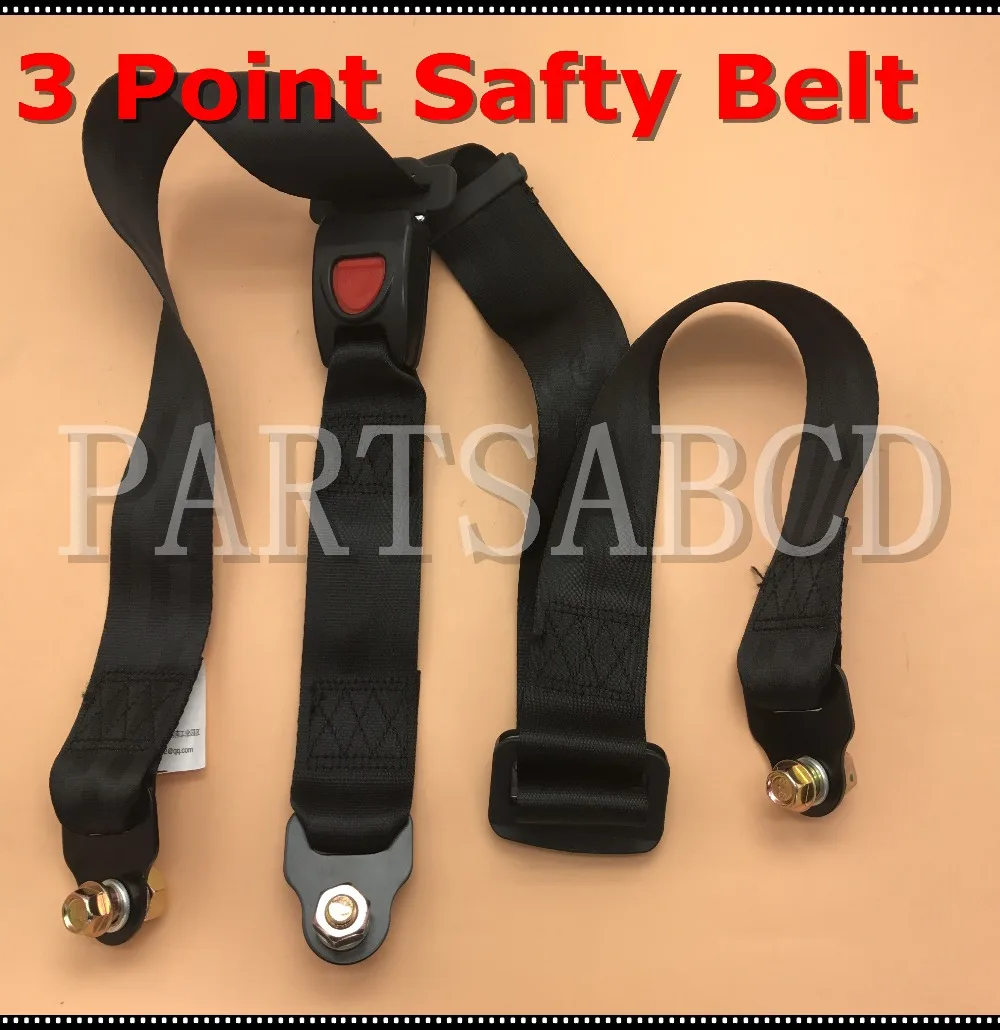 3 Point Safty seat Belt Chinese 50CC 70CC 90CC 110CC Go kart Buggy in