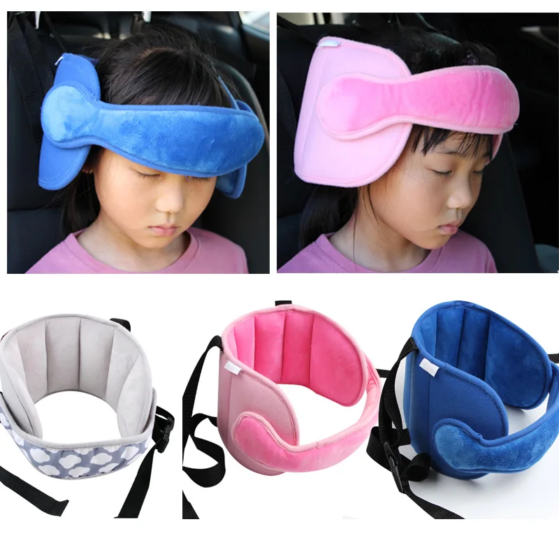 

Children Car Seat Head Support Belts Comfortable Safety Carseat Straps Hat Toddler Travel Adjustable Sleep Accessories Baby Care