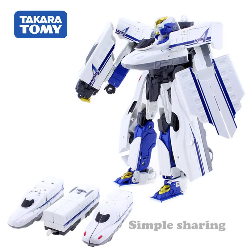 Детские игрушки TAKARA tomy tomica Plarail Shinkansen deforged Robo Sinkallion Nozomi N700A DXS05 кукла для литья под