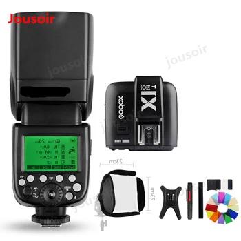 

Godox V860II-O Speedlite GN60 HSS 1/8000s TTL Flash Light +X1T-O Wireless Flash Trigger Transmitter for Olympus Panasonic CD50