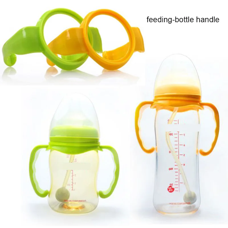 2 pcs/lot baby bottle handle wide caliber bottle Feeding Bottles cup