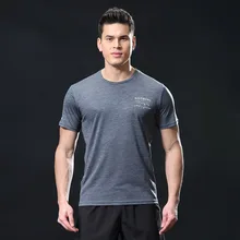 Спортивная Мужская спортивная одежда для бега, фитнес-футболки для мужчин, мужская футболка для фитнеса, мужская спортивная футболка для спортзала, мужская верхняя одежда
