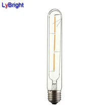 E27 Лампа накаливания, винтажный светодиодный светильник Эдисона T185 AC 220-240V 3 W, ретро Светодиодный светильник накаливания, лампа для гостиной, спальни, кабинета