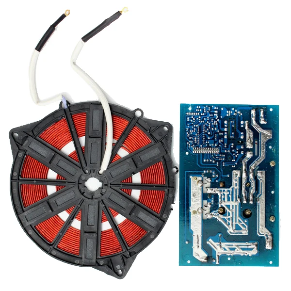 2500W Induction Heater with Coil Electromagnetic Heating Control Panel