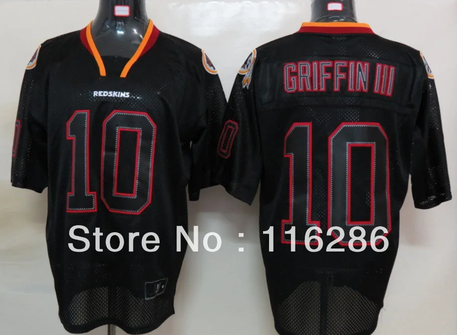 Football jerseys Men's Cheap Football jerseys 10 Griffin III Lights