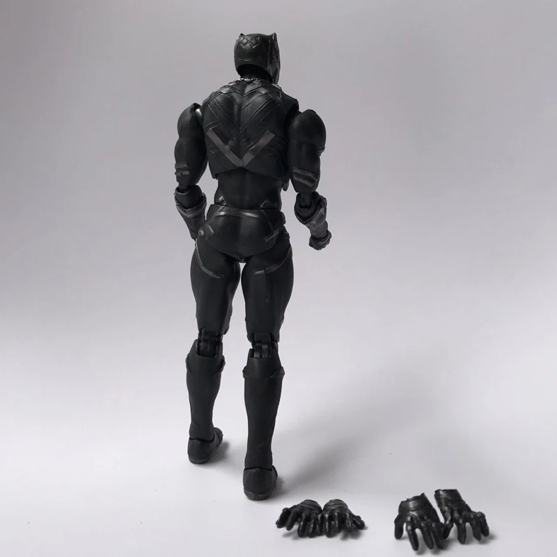 Captain America Civil War Ant Man Black Panther PVC Action Figure Model Doll Birthday Gift For Kids (12)