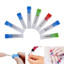 8 типов Электрический Маникюрный сверлильный станок, аксессуары для ногтей, алмазное сверло для дизайна ногтей, фреза, инструменты для ногтей