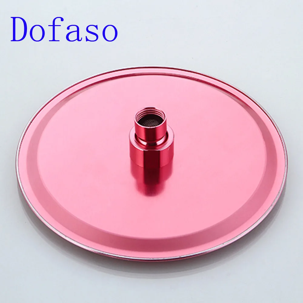 Dofaso Роскошный Розовый смеситель для душа для девочек лучший подарок для дома качественный цветной набор для ванны смеситель