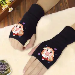 1 пара Kawaii аниме Himouto Umaru-chan палец вязание наручные перчатки варежки любителей аниме аксессуары плюшевая игрушка