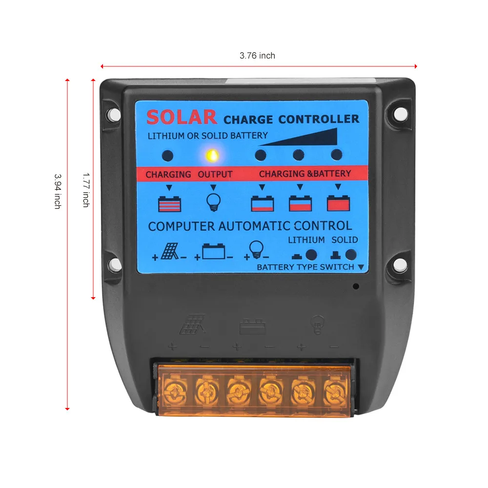 50A PWM Панели солнечные регулятор заряда аккумулятора 12 V/24 V Авто Wit отслеживания фокуса Новое поступление Мода