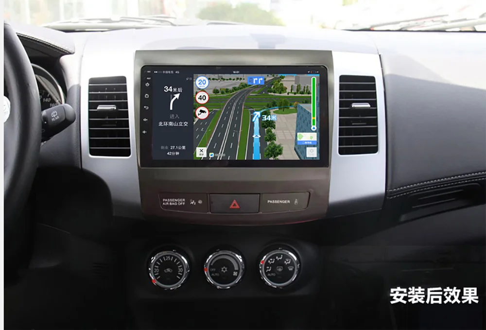 Flash Deal Aoluoya 9" IPS 4G RAM 32G RAM Octa Core Android 8.0 CAR DVD PLAYER  For Mitsubishi Outlander 2006-2011 2012 Radio GPS Navigation 0