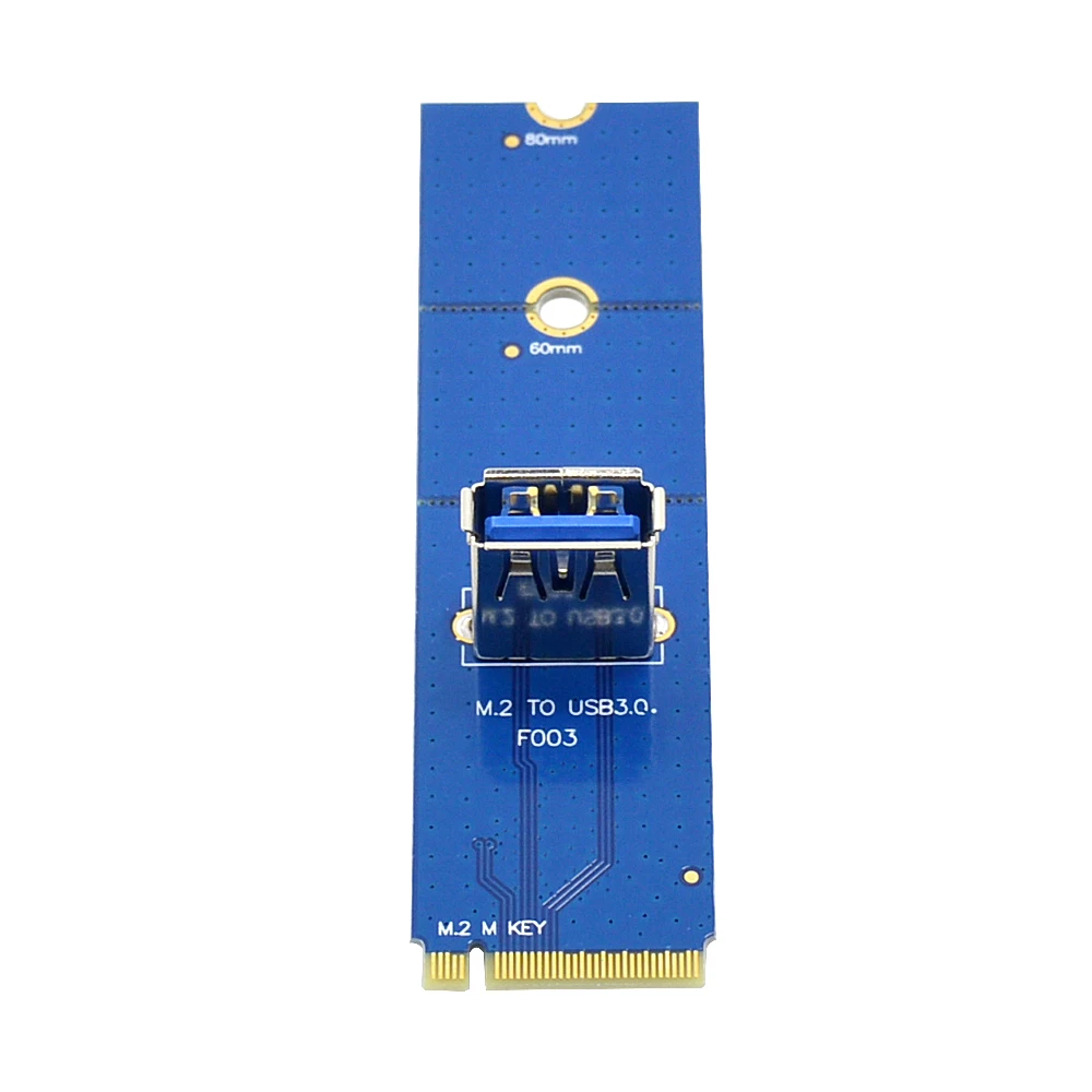 NVMe to PCIe Adapter Card CHIPAL 5Gbps NGFF M.2 to USB 3.0