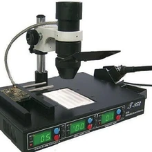 PUHUI T862 SMT SMD паяльник для наладочной станции сварщик Инфракрасная паяльная станция IC реболлинговое устройство