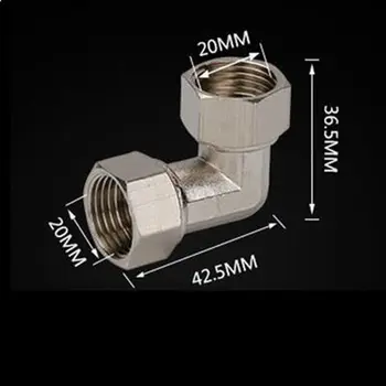

1/2'' BSP Female Thread Copper Brass Electroplating Elbow Connector Union Loose Joint Nut Coupling Pipe Fitting for Water