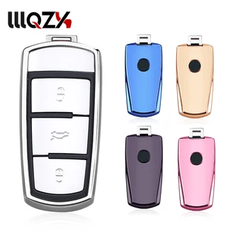 

TPU Car Key Cover Case For Volkswagen VW CC Passat B6 B7 Passat 3C CC Maogotan R36B5B7L Auto Key Cover Car Styling Accessories