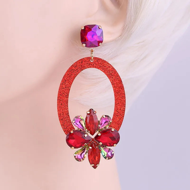 Earrings Red