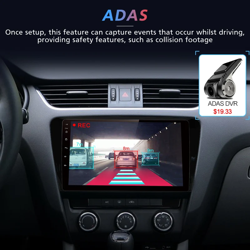 Junsun V1 2G + 32G Android 9 0 для SKODA Octavia 2013 2018 A7 автомобильный Радио Мультимедиа Видео плеер