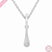 Серебро 925 пробы современные LovePods капелька с Проложить Набор CZ кулон бусины DIY Fit PANDORA Подвески для женщин Изготовление ювелирных изделий FL797