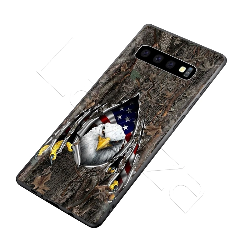 Американский орел флаг США чехол для Samsung Galaxy J6 A9 A8 A7 A70 A6 A5 A50 A40 A30 A3 A10 A51 A71 A81 A91