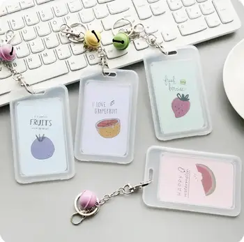 

Transparent Bus Card Case Creative IC Card Membership Card Storage Box 3 PCS/Lot Documents Card Protective Cover